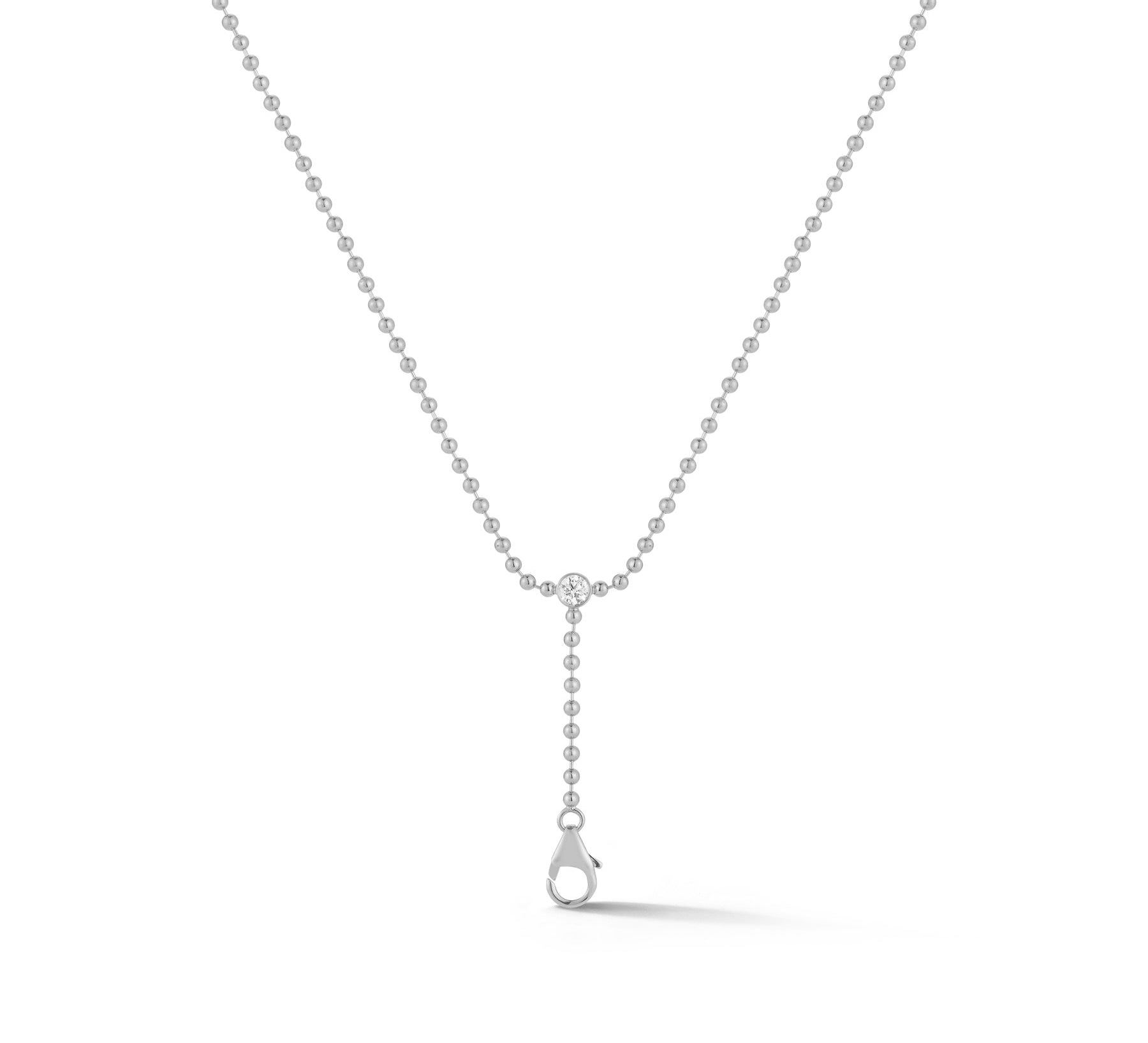 Connexion Chain No. 10 Y Necklace with Diamond