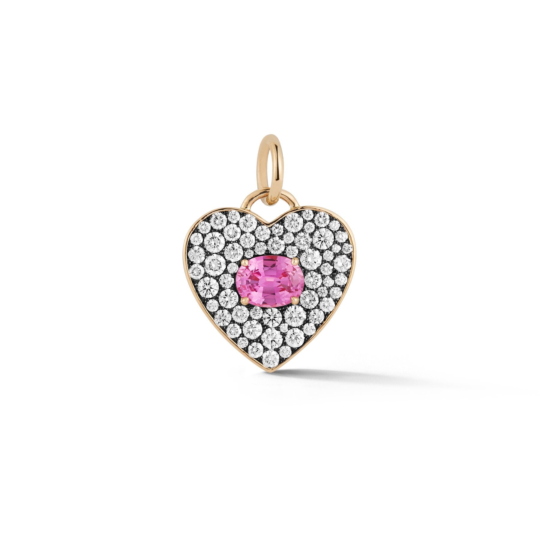Prive Pink Sapphire Heart Pendant – Jemma Wynne