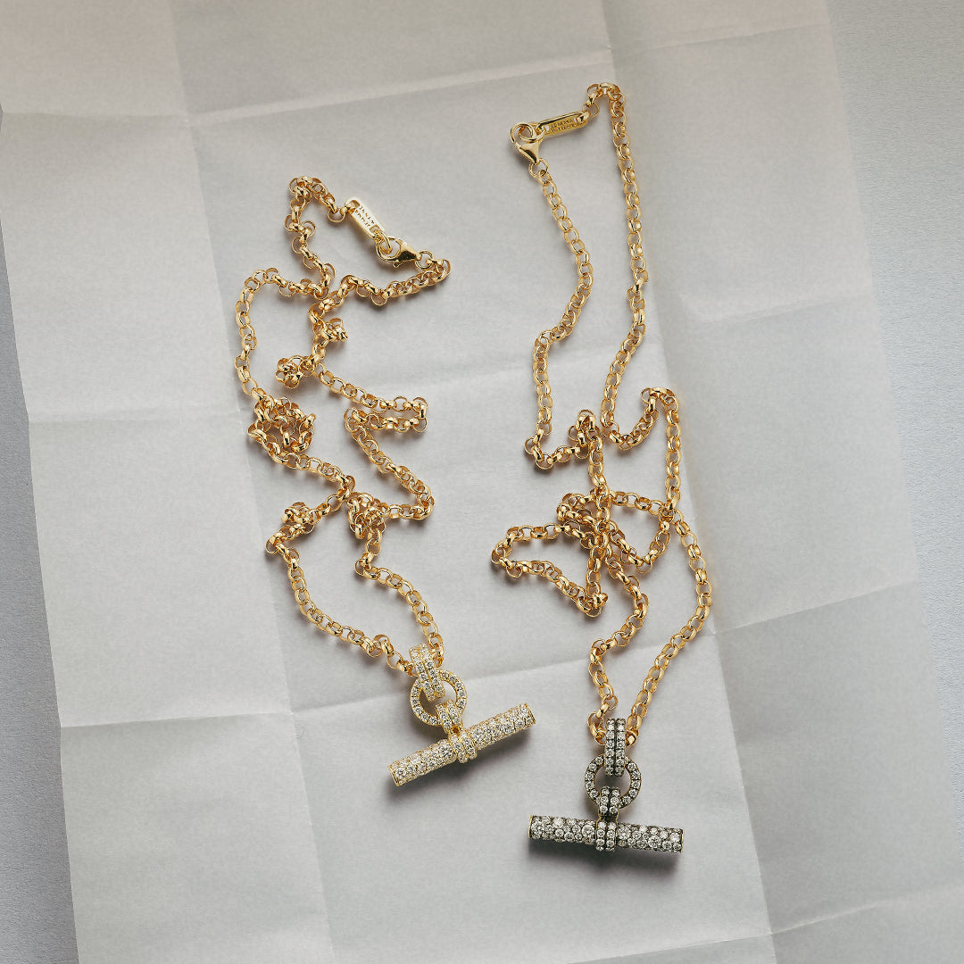 Love Notes Leather Cord Charm Holder Necklace – Jemma Wynne