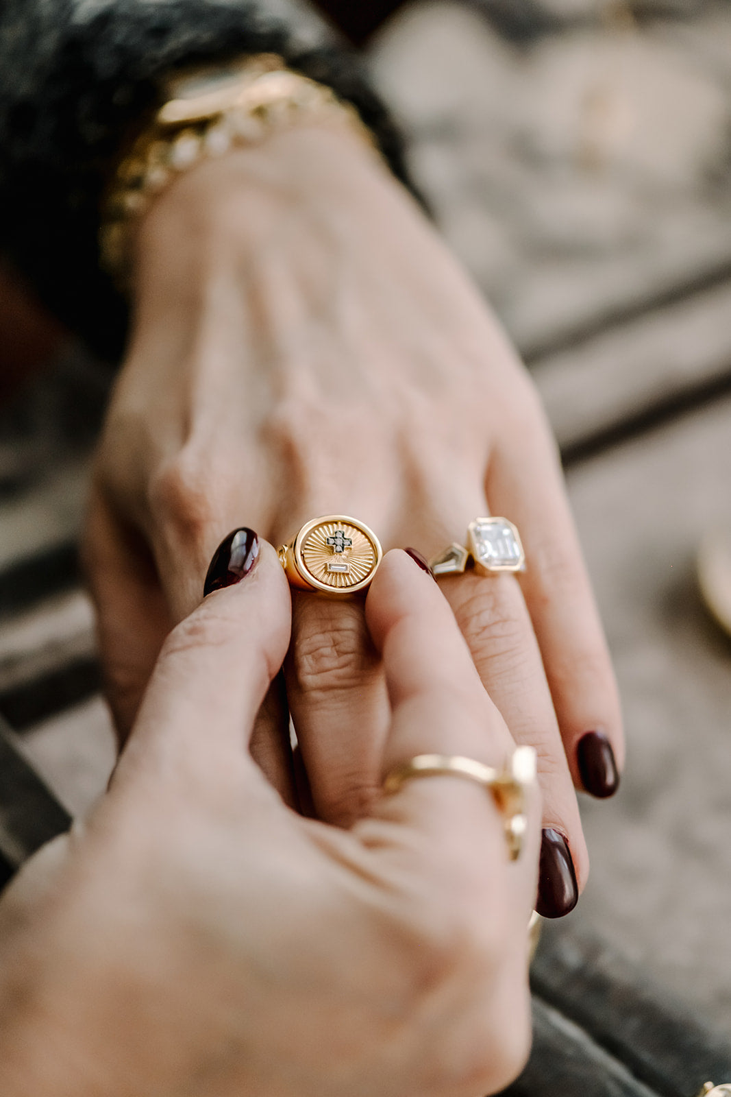 HEART SIGNET RING