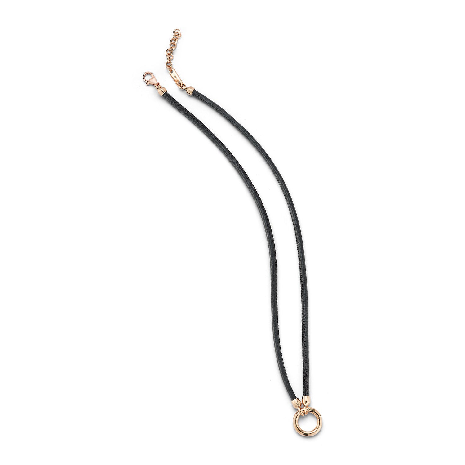 Love Notes Leather Cord Charm Holder Necklace – Jemma Wynne