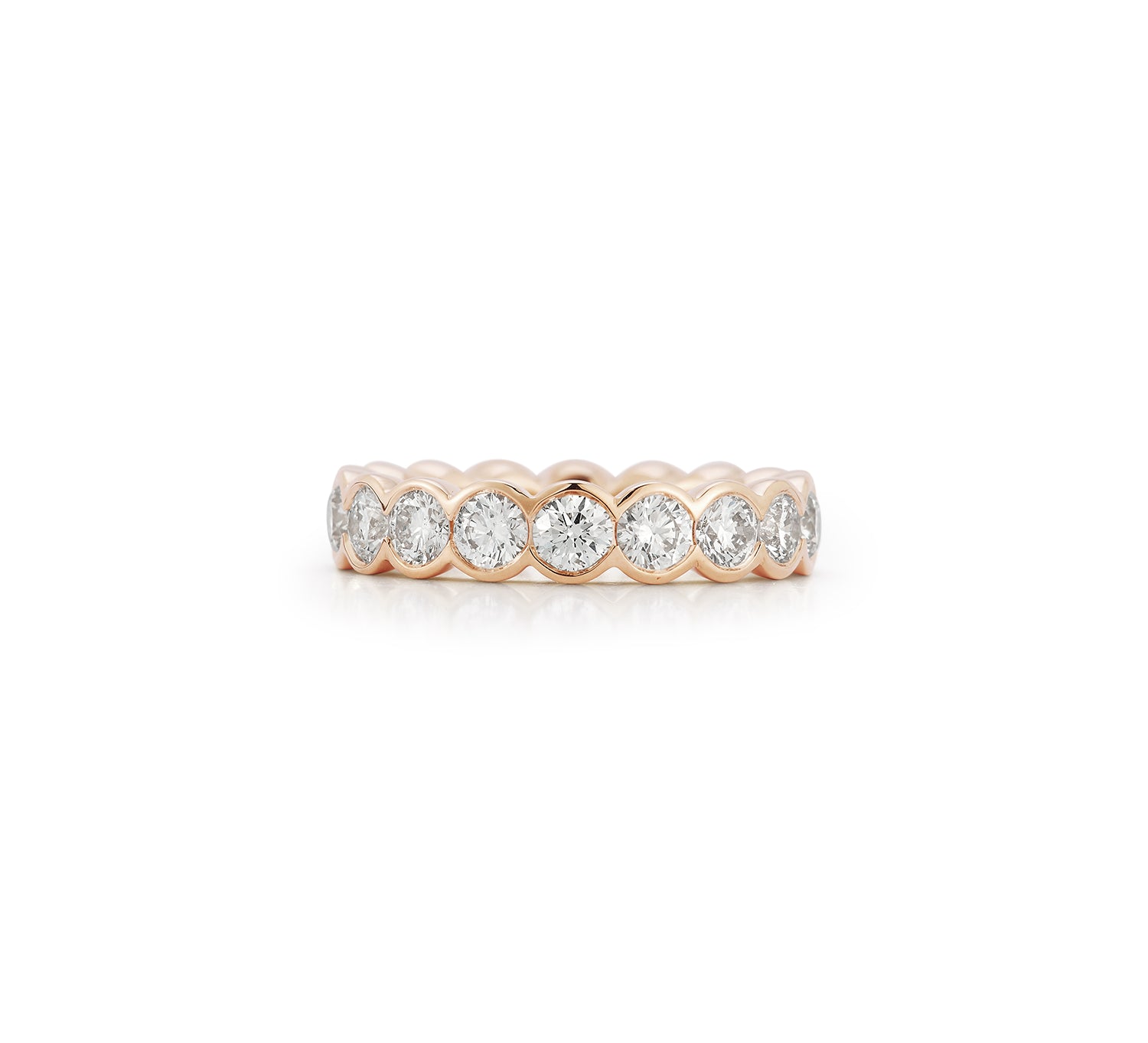 Forget Me Not Large Diamond Eternity Band