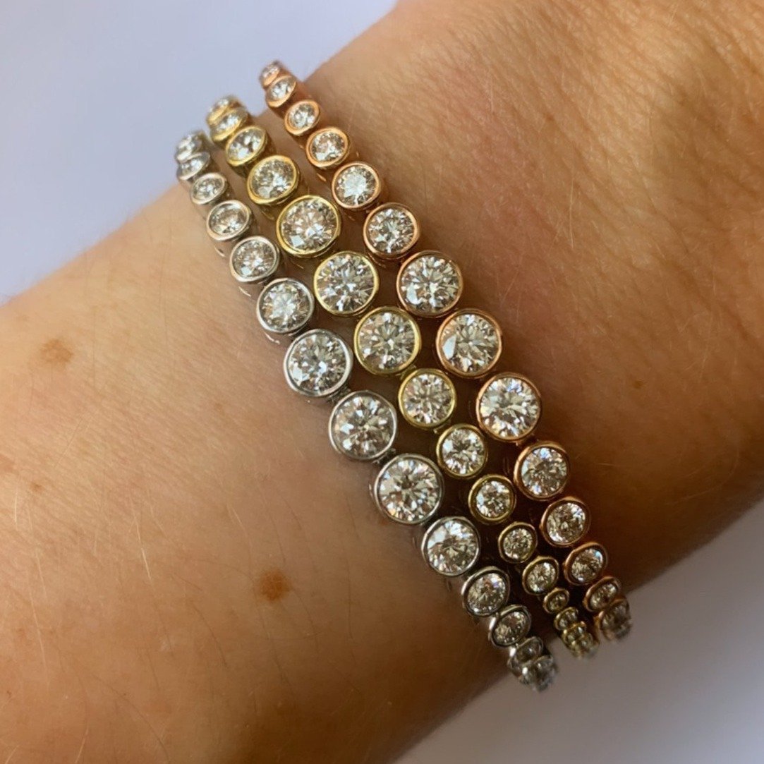 Diamond Tennis Bracelets – Bespoke and Rose Fine Jewelry