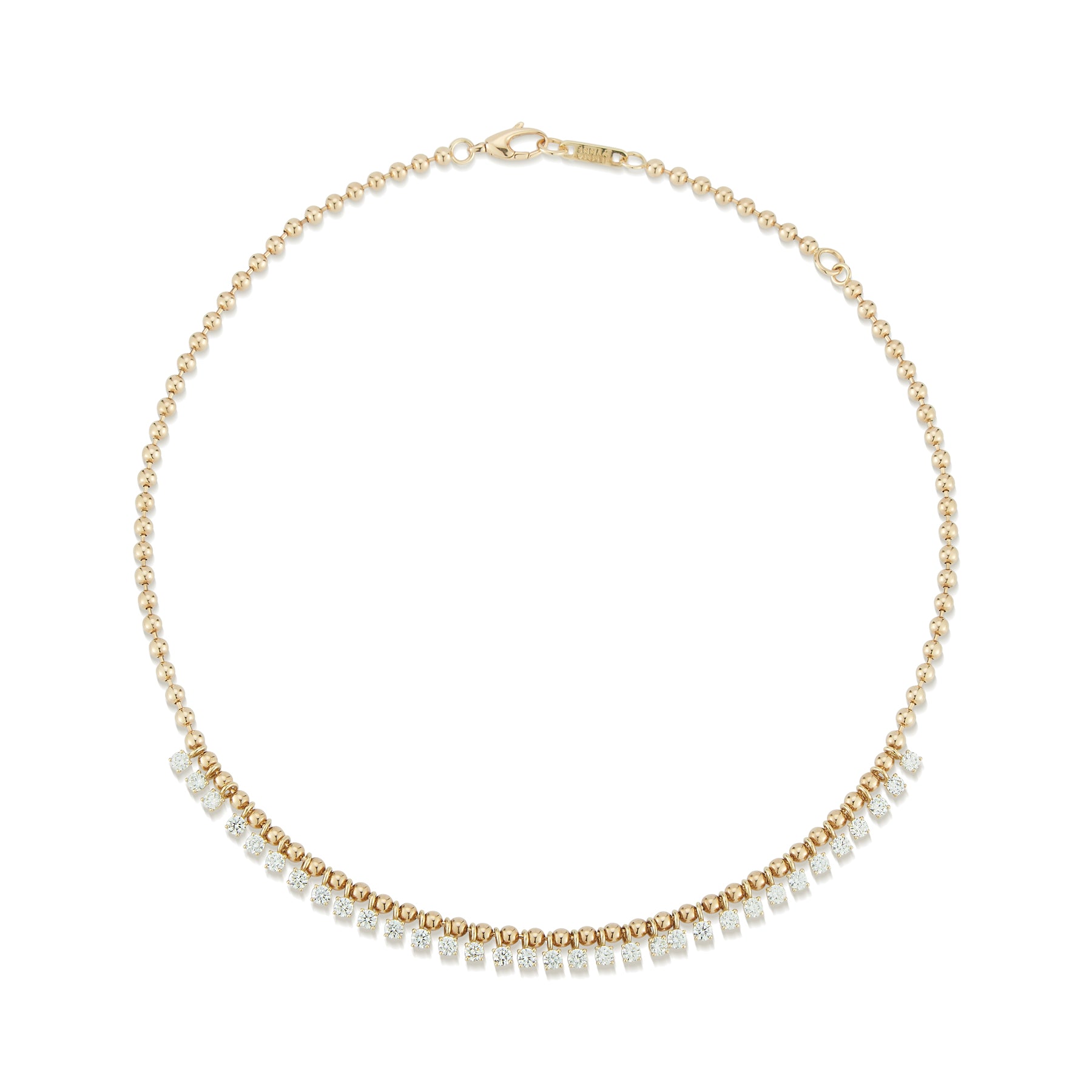 Connexion Diamond Fringe Necklace