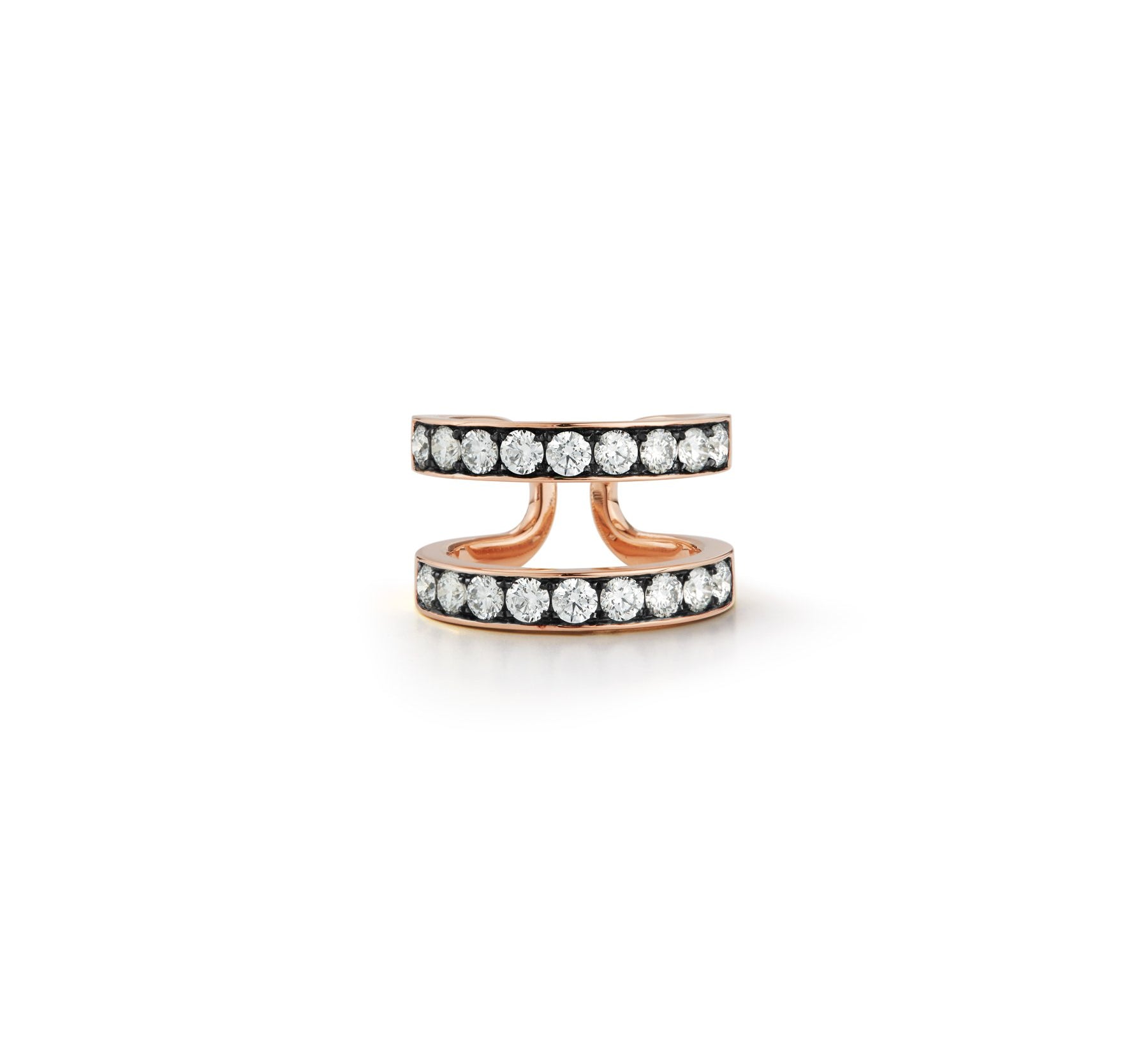 Prive Double Diamond Band Ring