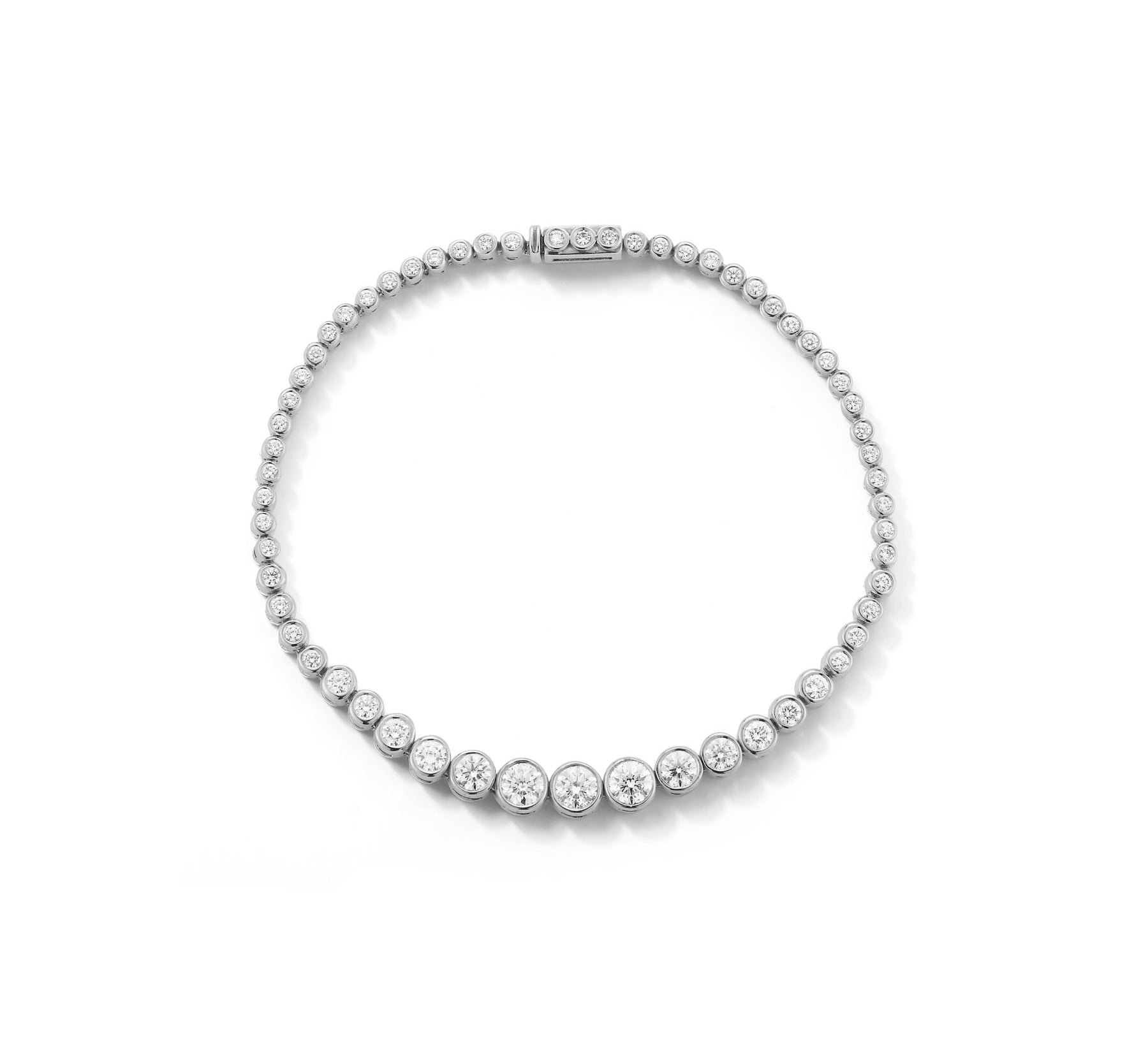 Prive Luxe Large Diamond Tennis Bracelet