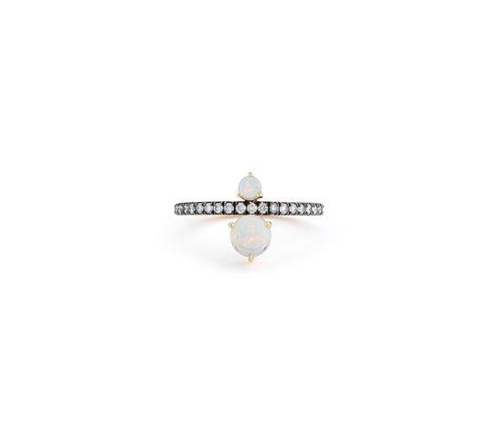 Prive Opal and Diamond Ring