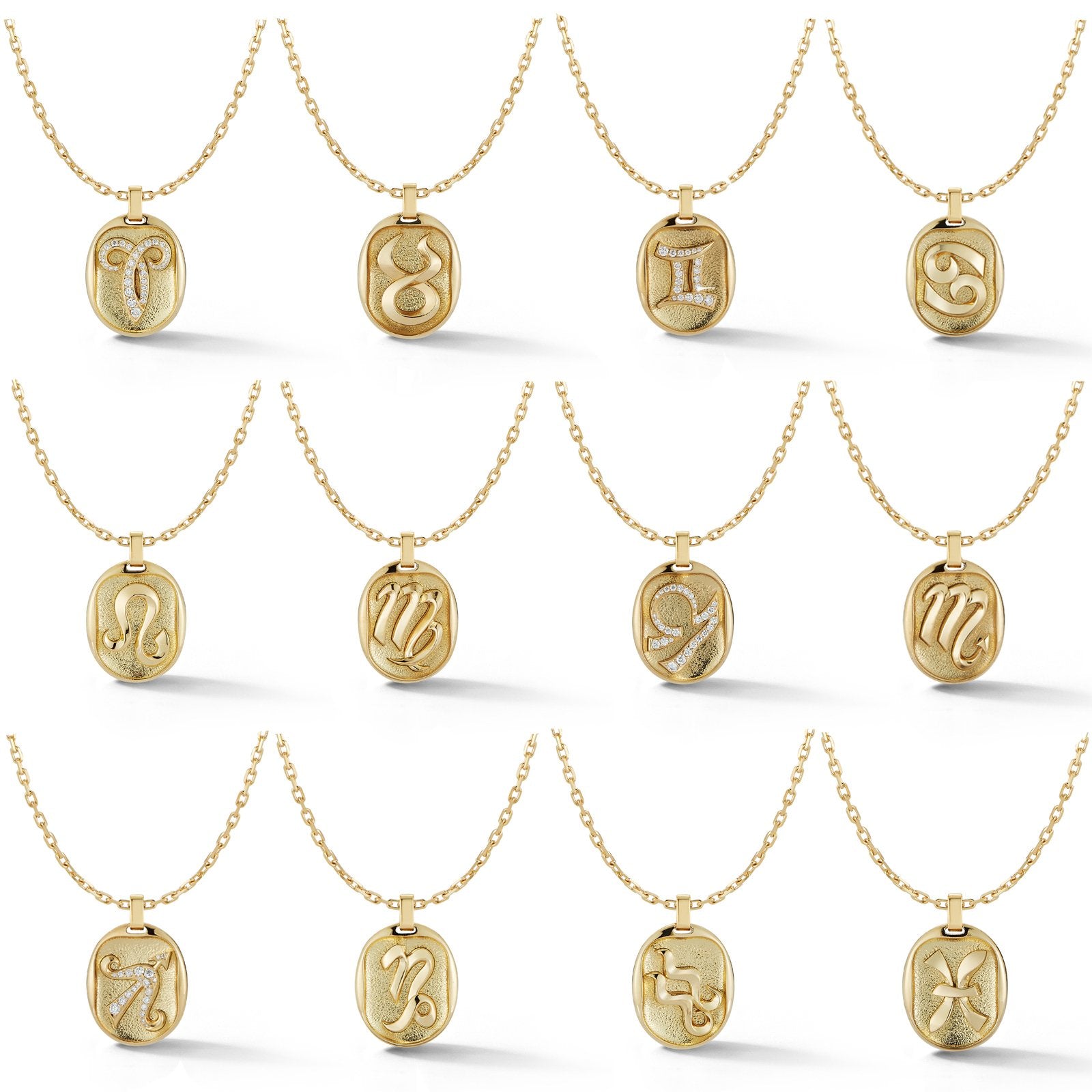 Zodiac Small Gemini Necklace – Jemma Wynne