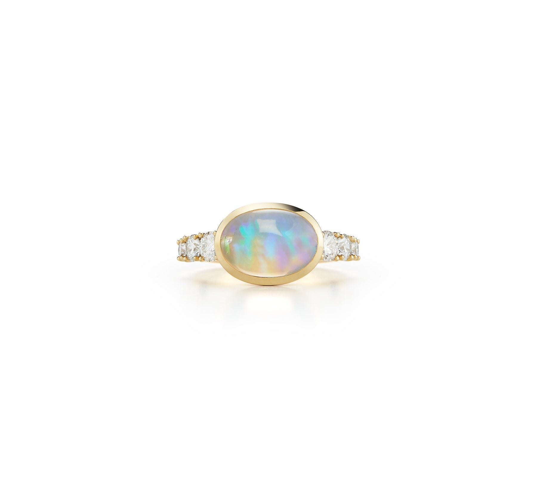 Toujours Opal and Diamond Ring